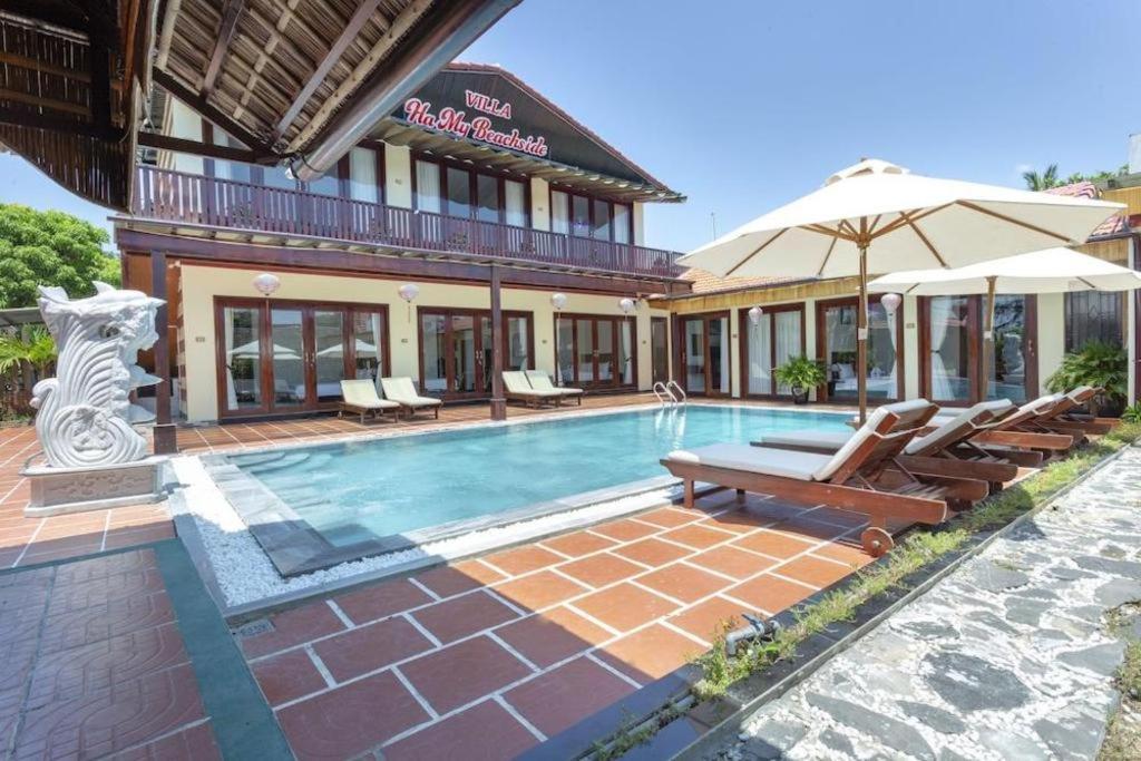 Ha My Beachside Villa Hoi An Ha Bang Экстерьер фото